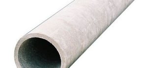 asbestos cement pipes dimensions diameter
