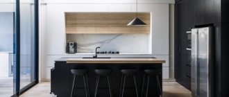 Kitchen design with an island: 85 photos of beautiful solutions