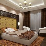 Bedroom design in oriental style: magical and fairy-tale interior for the brave