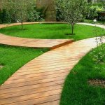 Wooden paths at the dacha: how to make it yourself