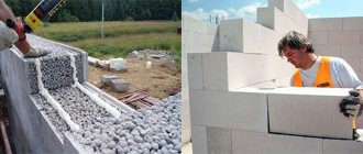 Gas silicate and expanded clay concrete