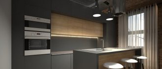Graphite kitchen