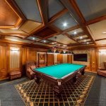 unusual billiard room design idea