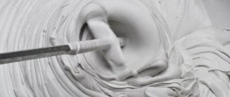 How to dilute white cement