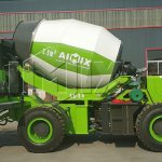 Buy a self-loading concrete mixer in China