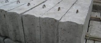 Strip prefabricated reinforced concrete foundation