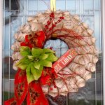 New Year&#39;s wreath master class
