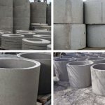 Various types of reinforced concrete rings