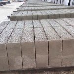 cut foam concrete into blocks