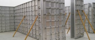 Aluminum formwork panels