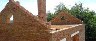 Construction of a brick gable - a detailed guide