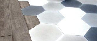 Joining laminate and tiles without threshold: modern methods