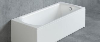 The properties of the materials from which bathtubs are made are different, and these differences affect the performance properties