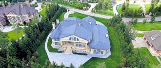 Top 15 most beautiful houses of Russian show business stars