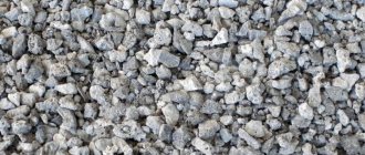 Recycled slag crushed stone